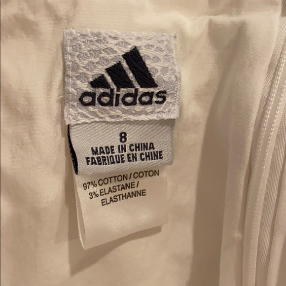 White Adidas Skort - Picture 4 of 5